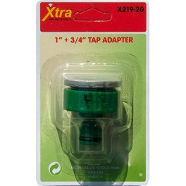 Kombi 3/4" +1" konektor s vnitřním závitem, na kartě Kombi 3/4" +1" konektor s vnitřním závitem, na kartě
